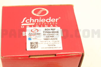 SCHNIEDER TYS2400206 TENSIONER PULLEY, V-RIBBED BELT CAMRY 2.5 ASV 40 L2ARFE [09-11]