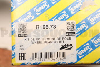 SNR R16873 R16873, 40202-JG000 WHEEL BEARING KIT NI,RE CHINA SNR