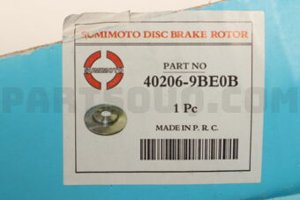 SUMIMOTO 402069BE0B DISC BRAKE DRUM FORTUNER 2011-