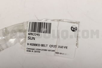 SUN 6PK2245 V-RIBBED BELT QR25DE 1UZ-FE