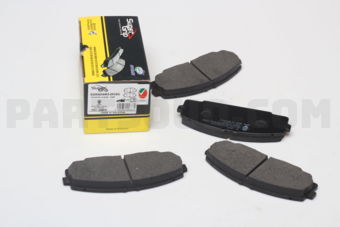 SUPERGRIP D2064 A334KM BRK.PAD FRT N