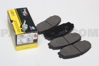 SUPERGRIP D2064 A334KM BRK.PAD FRT N