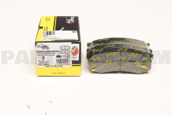 SUPERGRIP D2090 A337K BRAKE PAD REAR