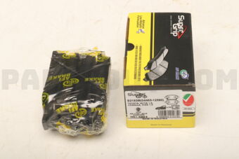 SUPERGRIP D2183M A634WKM BRAKE PAD FRO