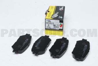 SUPERGRIP D2222 A670WK BRAKE PAD FRON