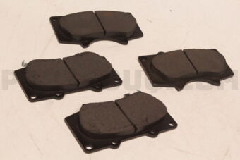 SUPERGRIP D2228M BRK.PAD N.ASBS FR KD2