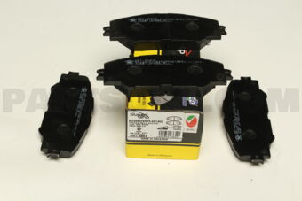 SUPERGRIP D2268 BRAKE PAD FRONT