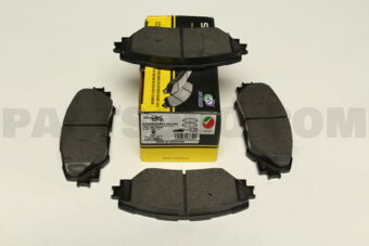 SUPERGRIP D2268 BRAKE PAD FRONT