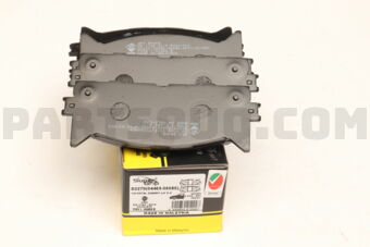 SUPERGRIP D2270 A646K BRAKE PAD FRONT