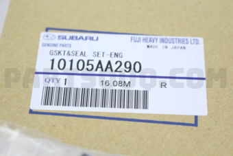 Subaru 10105AA290 GSKT&SEAL SET-ENG