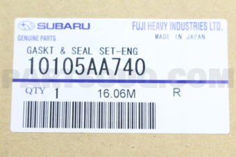 Subaru 10105AA740 GASKT & SEAL SET-ENG