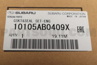 Subaru 10105AB0409X GSKT&SEAL SET-ENG