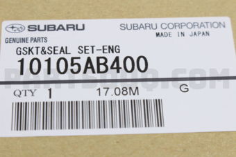 Subaru 10105AB400 GSKT&SEAL SET-ENG