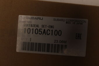 Subaru 10105AC100 GSKT&SEAL SET-ENG