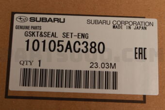 Subaru 10105AC380 GSKT&SEAL SET-ENG