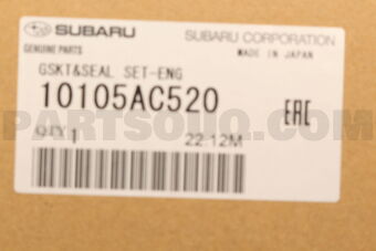 Subaru 10105AC520 GSKT&SEAL SET-ENG