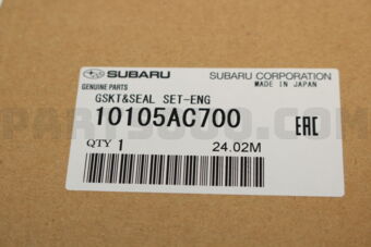 Subaru 10105AC700 GSKT&SEAL SET-ENG
