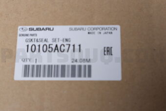 Subaru 10105AC711 GSKT&SEAL SET-ENG