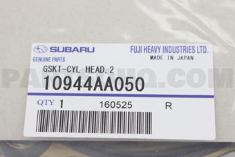 Subaru 10944AA050 GSKT-CYL HEAD,2