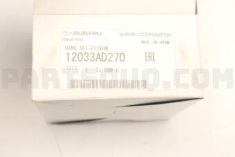 Subaru 12033AD270 RING SET-PISTON