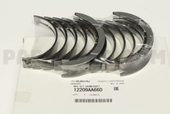 Subaru 12209AA660 BRG SET-CRANKSHAFT