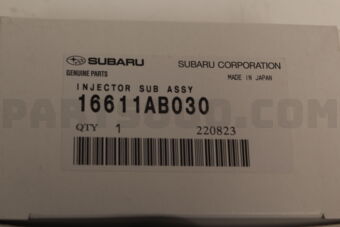Subaru 16611AB030 INJECTOR SUB ASSY