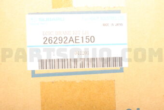 Subaru 26292AE150 DISC BRAKE KIT LH