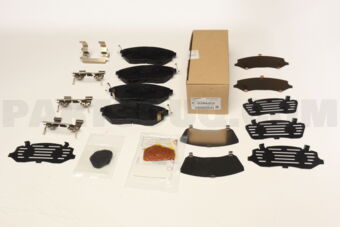 Subaru 26296AJ010 PAD KIT F