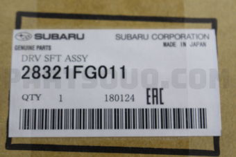 Subaru 28321FG011 DRVSFTASSY