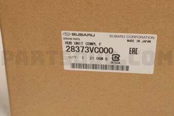 Subaru 28373VC000 HUB UNIT COMPL F