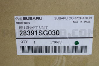 Subaru 28391SG030 EBJ SHAFT UNIT