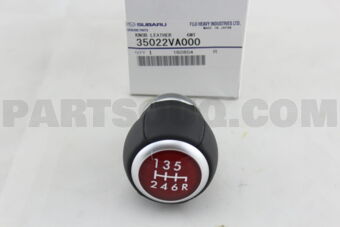 Subaru 35022VA000 KNOB LEATHER 6MT