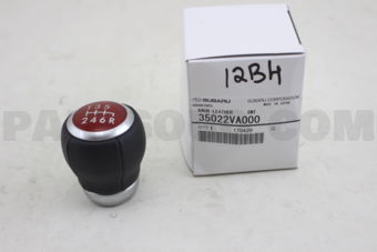 Subaru 35022VA000 KNOB LEATHER 6MT