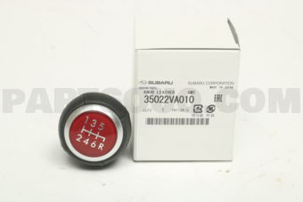 Subaru 35022VA010 KNOB LEATHER 6MT