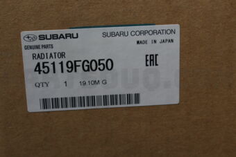 Subaru 45119FG050 RADIATOR