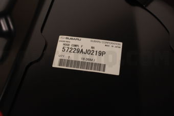 Subaru 57229AJ0219P HOOD COMPL F