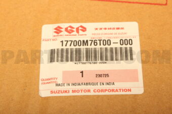 Suzuki 17700M76T00 RADIATOR ASSY