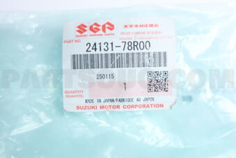 Suzuki 2413178R00 SHAFT,TRANSMISSION COUNTER