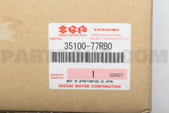 Suzuki 3510077RB0 HEADLAMP ASSY,R