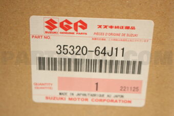 Suzuki 3532064J11 UNIT,HEADLAMP,LH