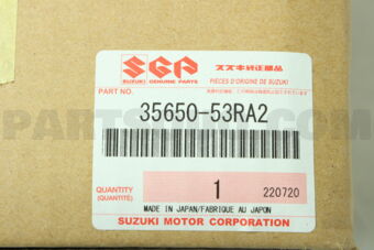 Suzuki 3565053RA2 LAMP UNIT,RR COMB,R