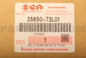 Suzuki 3565072L01 LAMP UNIT,RR COMBINATION,RH