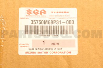 Suzuki 35750M68P31 LAMP UNIT RR COMB LH