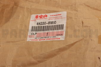 Suzuki 4422081810 SHAFT, REAR AXLE LH