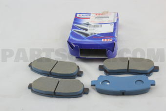 Suzuki 5520061J10 PAD SET, DISC BRAKE