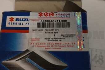 Suzuki 5520061J11 PAD ASSY APV