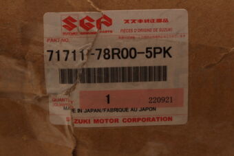 7171178R005PK BUMPER,FRONT Suzuki 7171178R005PK BUMPER,FRONT