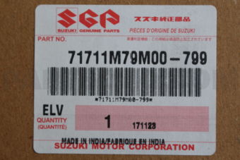 Suzuki 71711M79M00799 BUMPER, FRONT (PRIMARY)