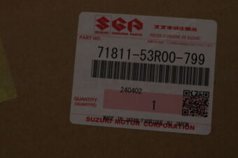 Suzuki 7181153R00799 BUMPER A2L