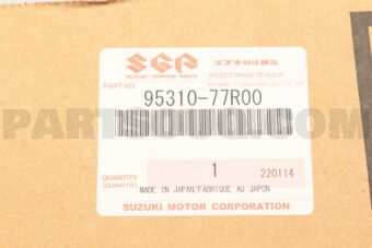 Suzuki 9531077R00 CONDENSER ASSY